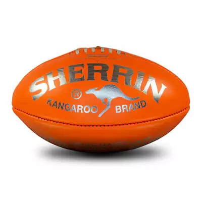 Sherrin AFL Football Kangaroo KB Leather Football - Size 5 Aussie Rules Football • $204.95