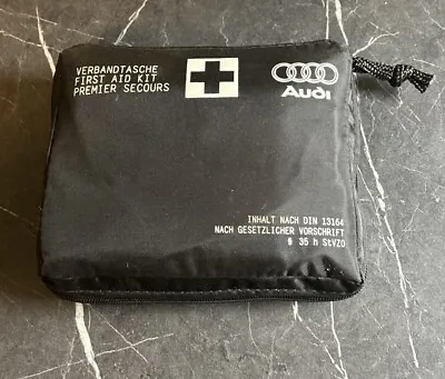 Genuine AUDI First Aid Kit Bag Emergency Car Medical Set  • £4.95