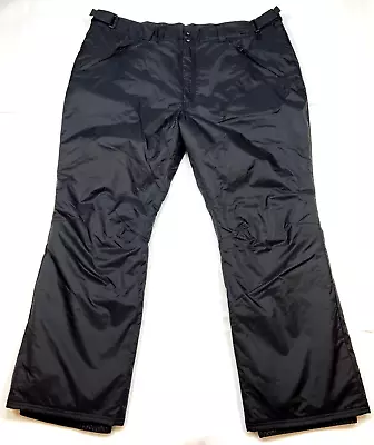 Rawik Men's 3XL Black Snow Pants Lined Insulated Ski Snowboard Outdoors Camping • $17.97