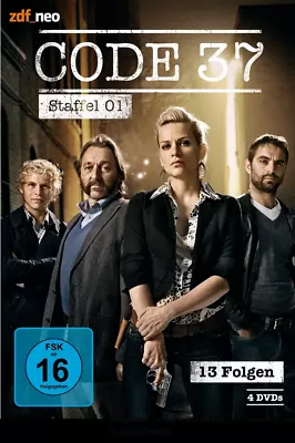 CODE 37 - STAFFEL 1 Veerle Baetens 4 DVD NEU  OVP • £72.20