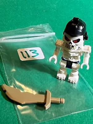 Ninjago NEW Fits Lego Minifigures Mini Figures Skeleton Samari #113 • $6.52