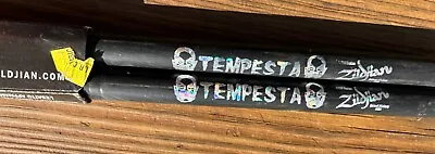 Zildjian JOHN TEMPESTA Signature Drumsticks ZOMBIE EXODUS TESTAMENT HELMET CULT • $15.56
