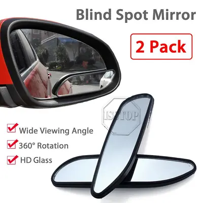  Blind Spot Mirrors 360° Wide Angle Long Design Rear Side View Mirror Car Truck • $6.25