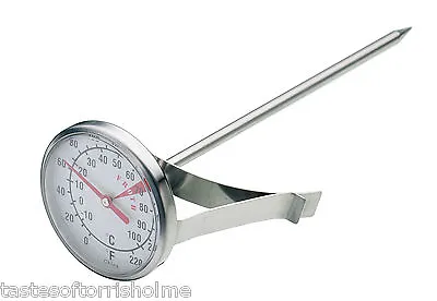 $8.87 • Buy New Kitchen Craft Stainless Steel Cappuccino Milk Frothing Thermometer Probe