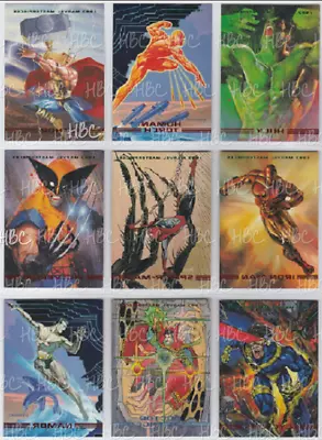 1993 Marvel Masterpieces Singles Complete Your Set Pick Your Card • $1.69