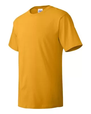 Hanes Essential-T Men's Plain Crewneck Short Sleeves T-Shirt 5280 • $6.99