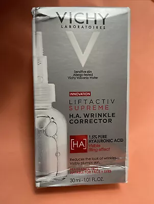 Vichy LiftActiv Supreme H.A. Wrinkle Corrector Hyaluronic Acid Face Serum - 1oz • $30