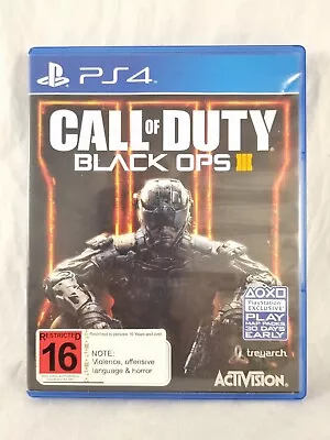 CALL Of DUTY Black Ops 3 PS4 Sony PlayStation 4 Game FREE TRACKED POSTAGE  • $20.99