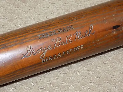 Babe Ruth H&B Vintage Baseball Bat 1920s New York Yankees HOF • $24995