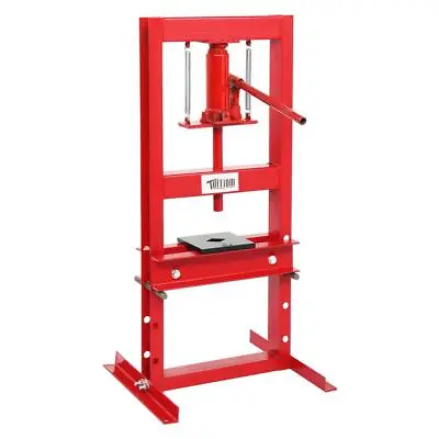 TUFFIOM 6 Ton Hydraulic Shop Press With Press Plates H-Frame Benchtop Press • $169.99