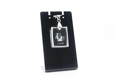 Amstaff Dog Crystal Necklace Pendant High Quality Crystal Animals AU • $34.09