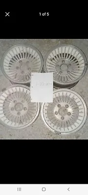 Vintage Western Turbine Wheels Set Of 4 14x7 GM 5 X 4.75  Chevy Off Camaro • $299