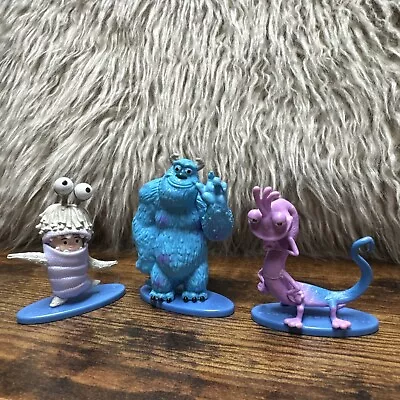 Disney Pixar Monsters Inc. Toy Mini Figures Lot Cake Topper Sully Boo Randall • $10