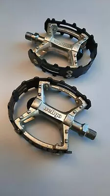 WELLGO LU-393 Vintage Old School BMX PEDALS For 1 Piece Crank • $164.25