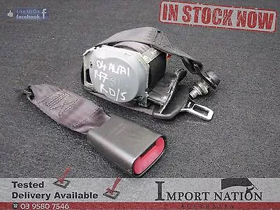 Alfa Romeo 147 Used Seatbelt Seat Belt - Drivers Rear + Buckle- 937 2000-04 • $46.80