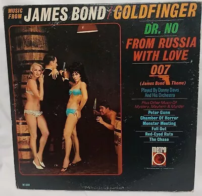 Music From James Bond Motion Pictures 1964 Metro Records 007 Mystery Mayhem • $32