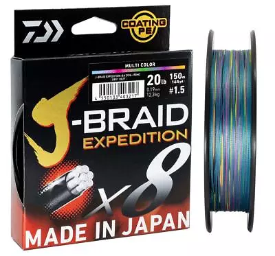 Daiwa J-Braid Expedition X8 300m • $79.99