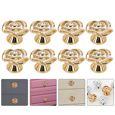 £8.16 • Buy 15pcs Floral Door Knobs Cabinet Door Knobs Flower Drawer Knobs Floral