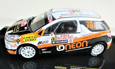 IXO RAM459 Citroen DS3 R3. 79 M Burri S Rey Monte Carlo 2011 Rally Car • £21.99