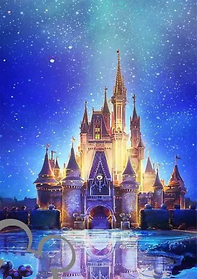 Disney Castle A4 Art Print Photo Picture • £4