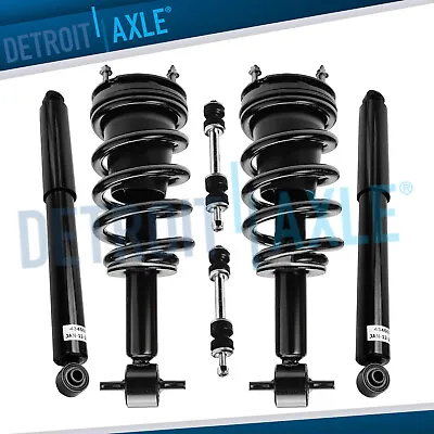 6pc Front Struts + Rear Shocks + Sway Bars For Chevy GMC Silverado Sierra 1500 • $202.28