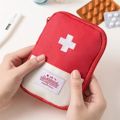 £4.99 • Buy Portable Mini First Aid Kit Medical Storage Bag Emergency Bag Case Organizer UK 