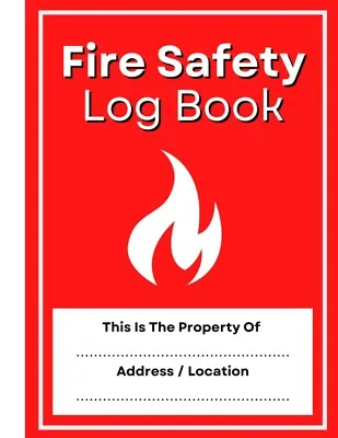 Fire Safety Log Book A4 Alarm Inspection And Testing Log – Health And Safety ... • £6.70