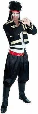 Mens New Romantic Popstar Costume Adult 80s Music Pop Star Fancy Dress M L XL • £34.99