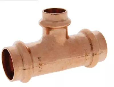 10PCS - 3/4  X 3/4  X 1/2  Propress Copper Reducing Tee Plumbing Fitting (PxPxP) • $68