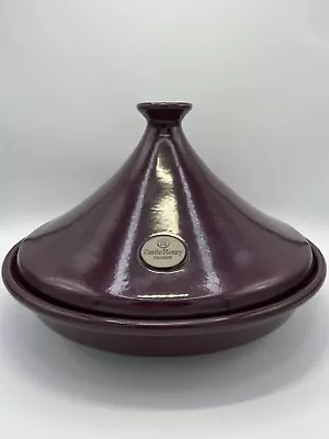 $85 • Buy Emile Henry France Tagine Ceramic Plum Purple