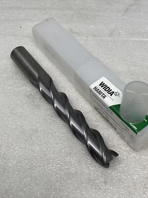 $109.99 • Buy Hanita Carbide End Mill 3/4 X 3/4 X 4 X 6 1/4” Extra Long Length 3 Flute, Radius