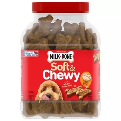 Milk-Bone Soft & Chewy Dog Snacks Chicken Recipe (37 Oz.) • $28.69