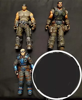 NECA Gears Of War 3 Lot Of 3 Figures • $65