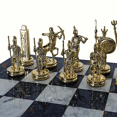 All Models | Historical Theme Metal Chess Set • £184