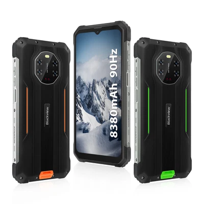 $399.99 • Buy Blackview BV8800 IP68 Rugged Smartphone 90Hz 8380mAh Mobile Phone 8GB+128GB 50MP
