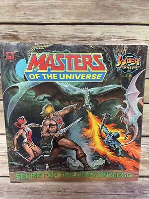 Masters Of The Universe 1985 Golden Book  Secret Of The Dragon's Egg  • $9.99