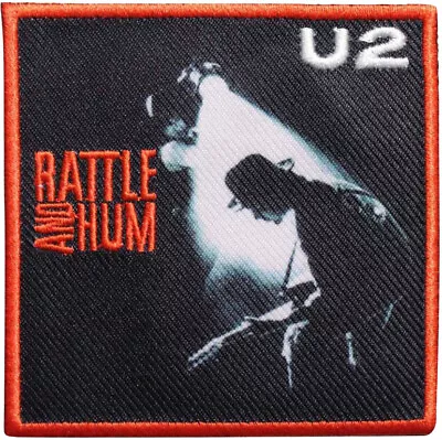 U2 Rattle And Hum - Iron On Embroidered Patch 3  X 3  • $10.49