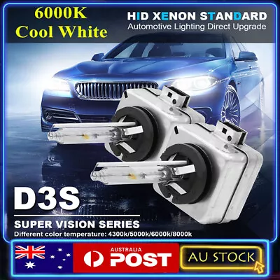 35W D3S D3R 6000k HID Xenon Headlight Bulb Globes Replace For Philips For Osram • $33.99