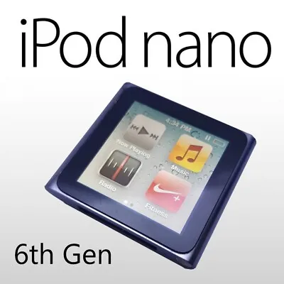 $79 • Buy Apple IPod Nano 6th Gen 8GB Slate