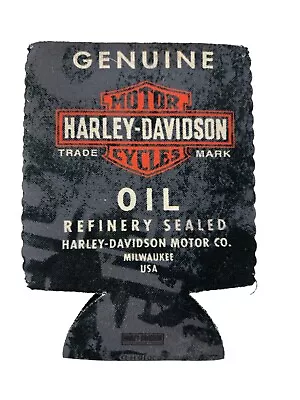 Vintage Harley-Davidson Genuine Oil Milwaukee USA 2010 Bottle Cooler - RARE? • $26.75