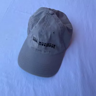 Mellow Mushroom Tan Beige Spell Out Hat Cap One Size Adjustable Non Structured • $17.49