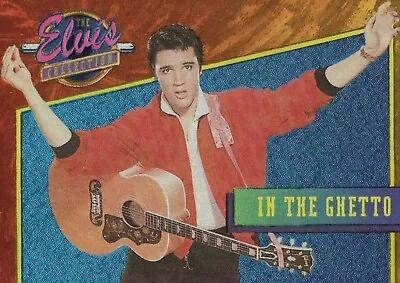 Elvis Dufex Foil Insert 25 Of 40 In The Ghetto • $5.95