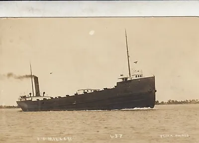 $57.50 • Buy 1912  Rppc Pesha Photo Postcard - Pp Miller Ship Boat 