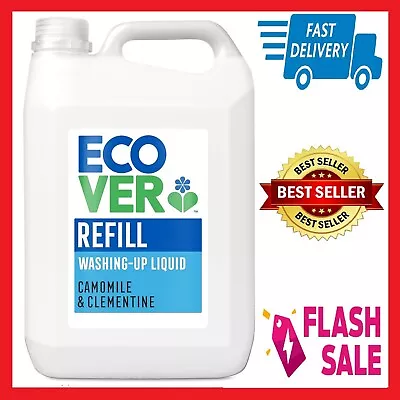 Ecover Washing Up Liquid Refill Camomile & Clementine 5 L • £29.99