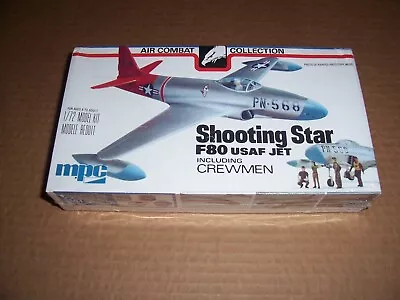 1/72   MPC  F-80   Shooting Star    U.S. Jet Fighter  With Crewmen     Sealed • $8.99