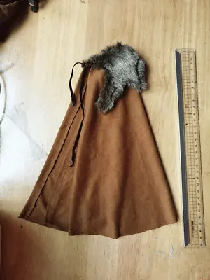 1:6 Ancient Soldier Roman General Cloak Cape W Fur Collar For 12  Figure • $16.55