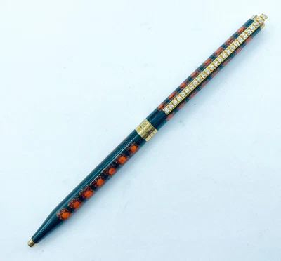 $547.60 • Buy S.T. Dupont BallPoint Pen Laque De Chine White Diamonds Gold Plated Free Ship