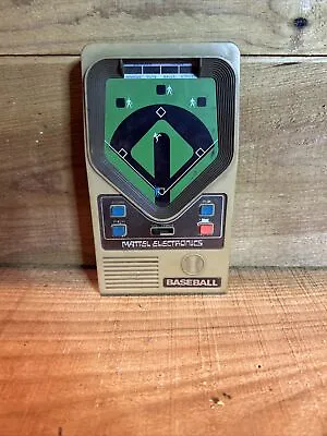 Vintage Mattel Electronic Baseball Handheld Video Game Powers On • $11.04