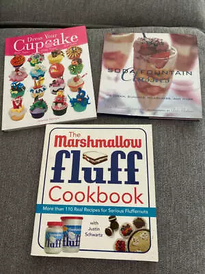 Marshmallow Fluff Cookbook Dress Your Cupcake Cookbook Soda Fountain Classics • $9.99