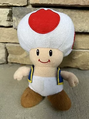 SML Super Mario Bros. Toad Mushroom Nintendo Plush 8  Extremley Rare Vintage • $65